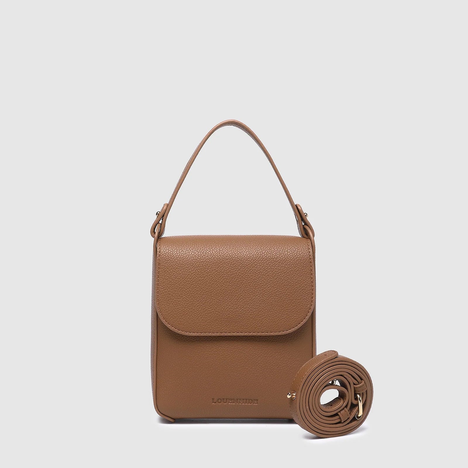 Bessie Crossbody Phone Bag | Toffee
