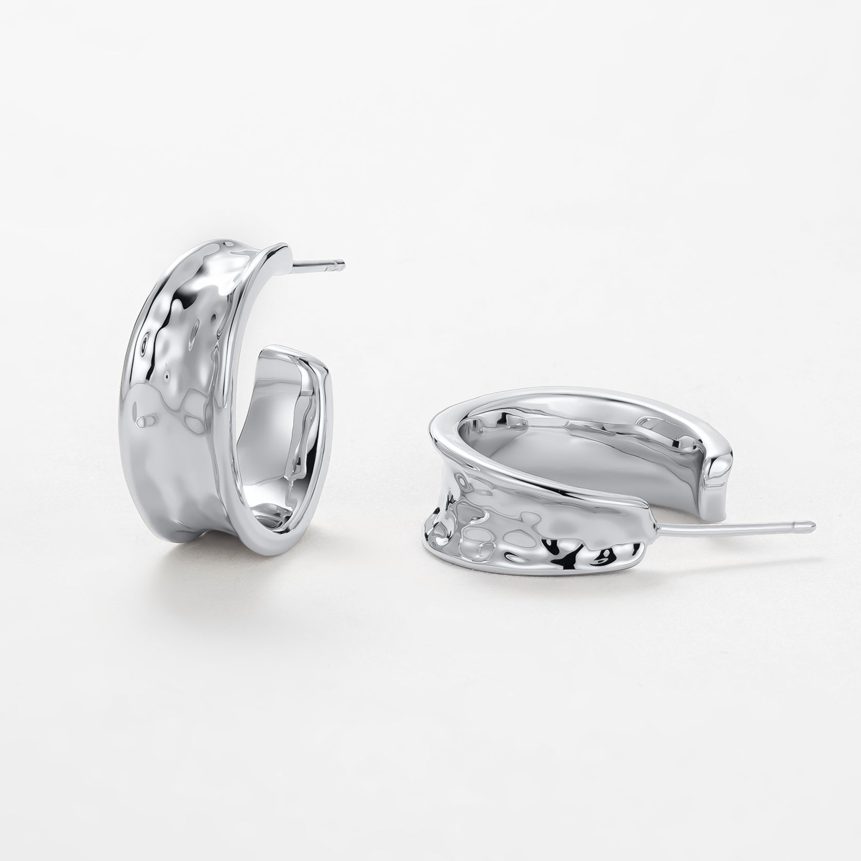 Bianca Mini Hoops | Silver
