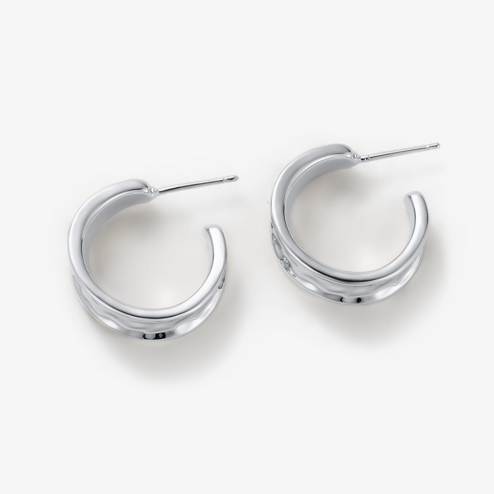 Bianca Mini Hoops | Silver