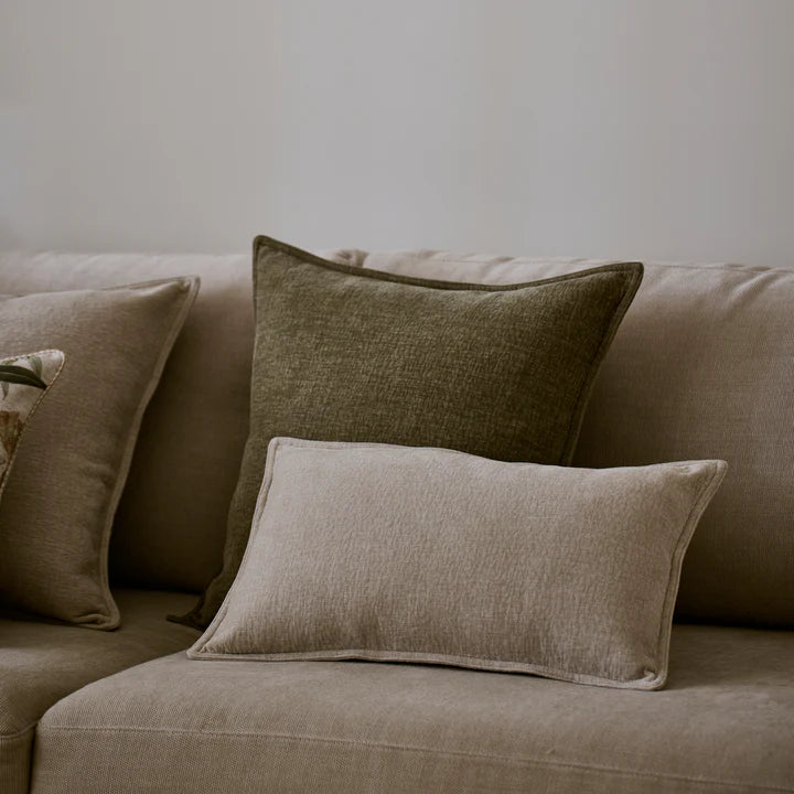 Blake Sage Green Cushion Lifestyle Image
