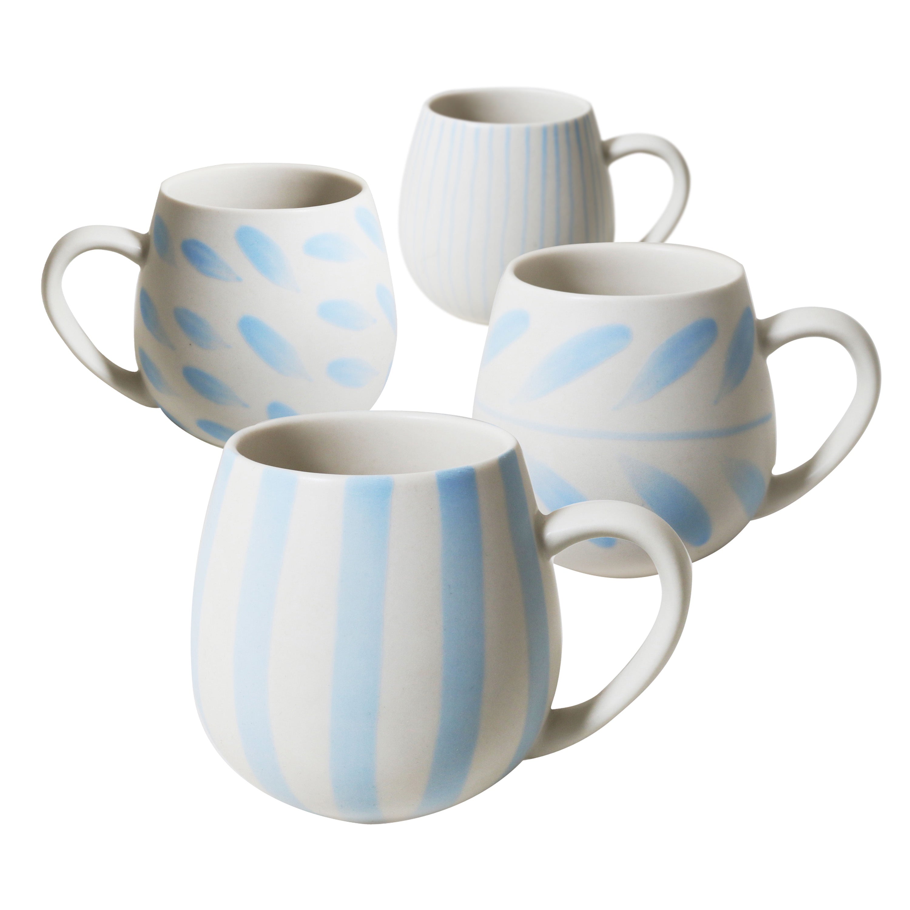 Hug Me Mug | Blue Brush