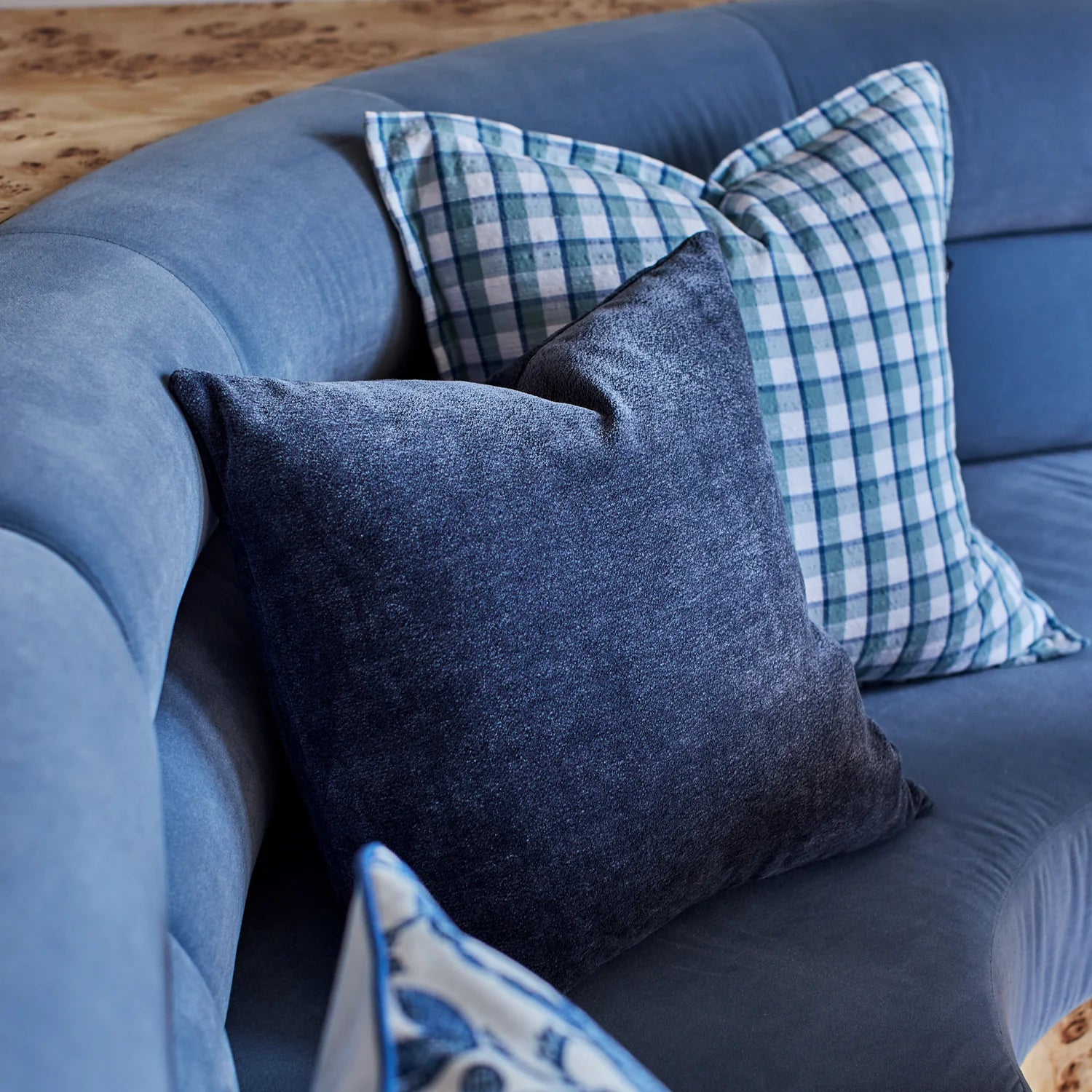 Brooklyn Dark Blue Cushion