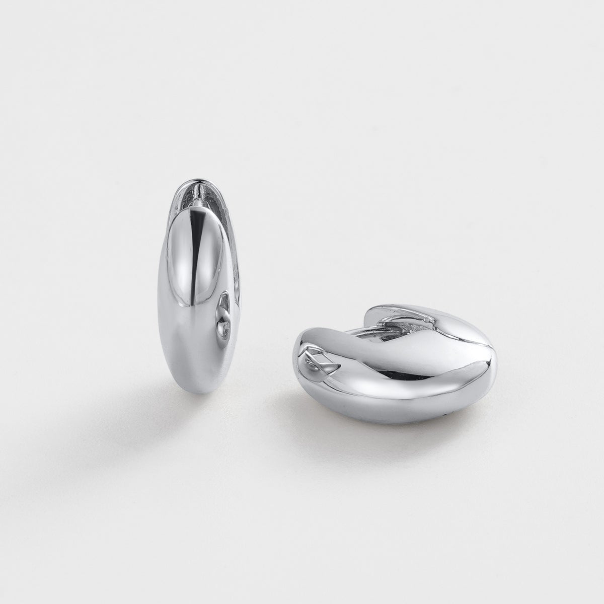Carrie Hoops | Silver