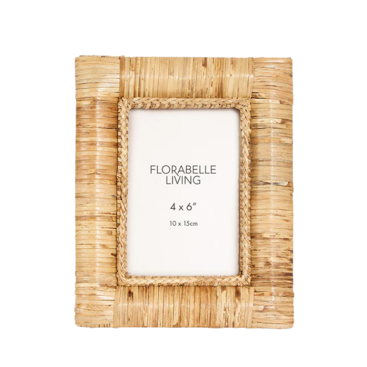 Casa Rattan Photo Frame | 4 x 6"