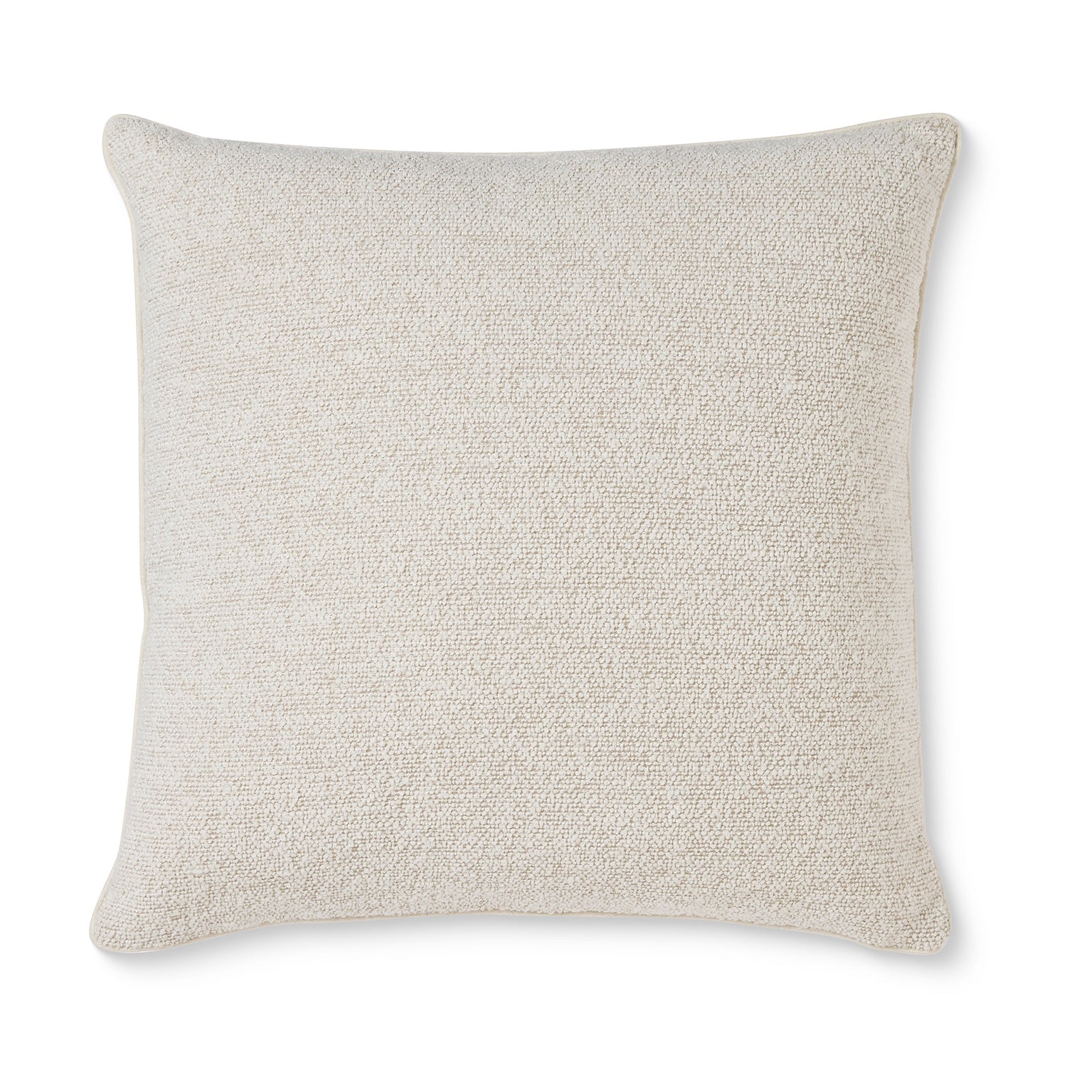 Casey Light Neutral Textured Cushion | 55cm