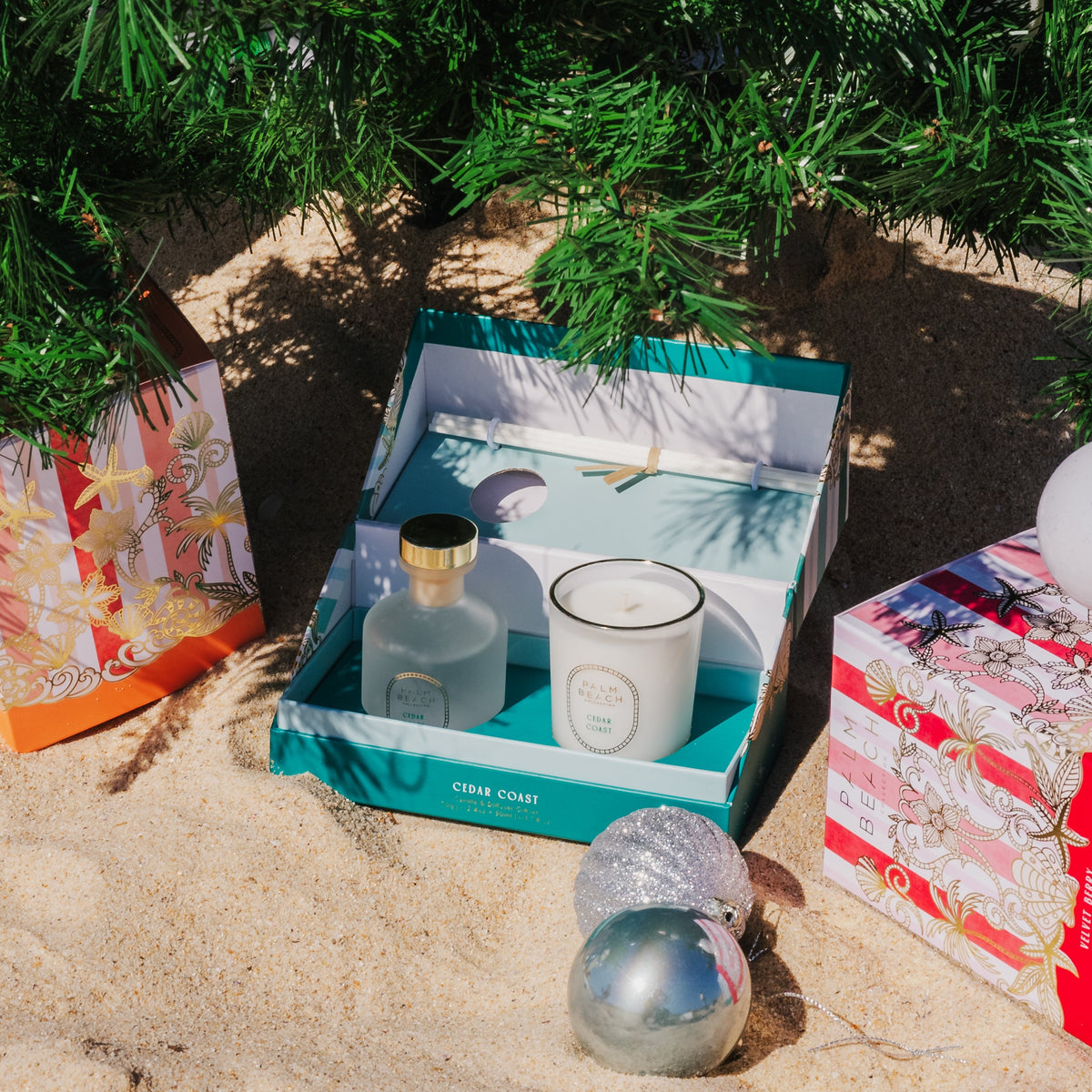 Cedar Coast Candle &amp; Diffuser Gift Set