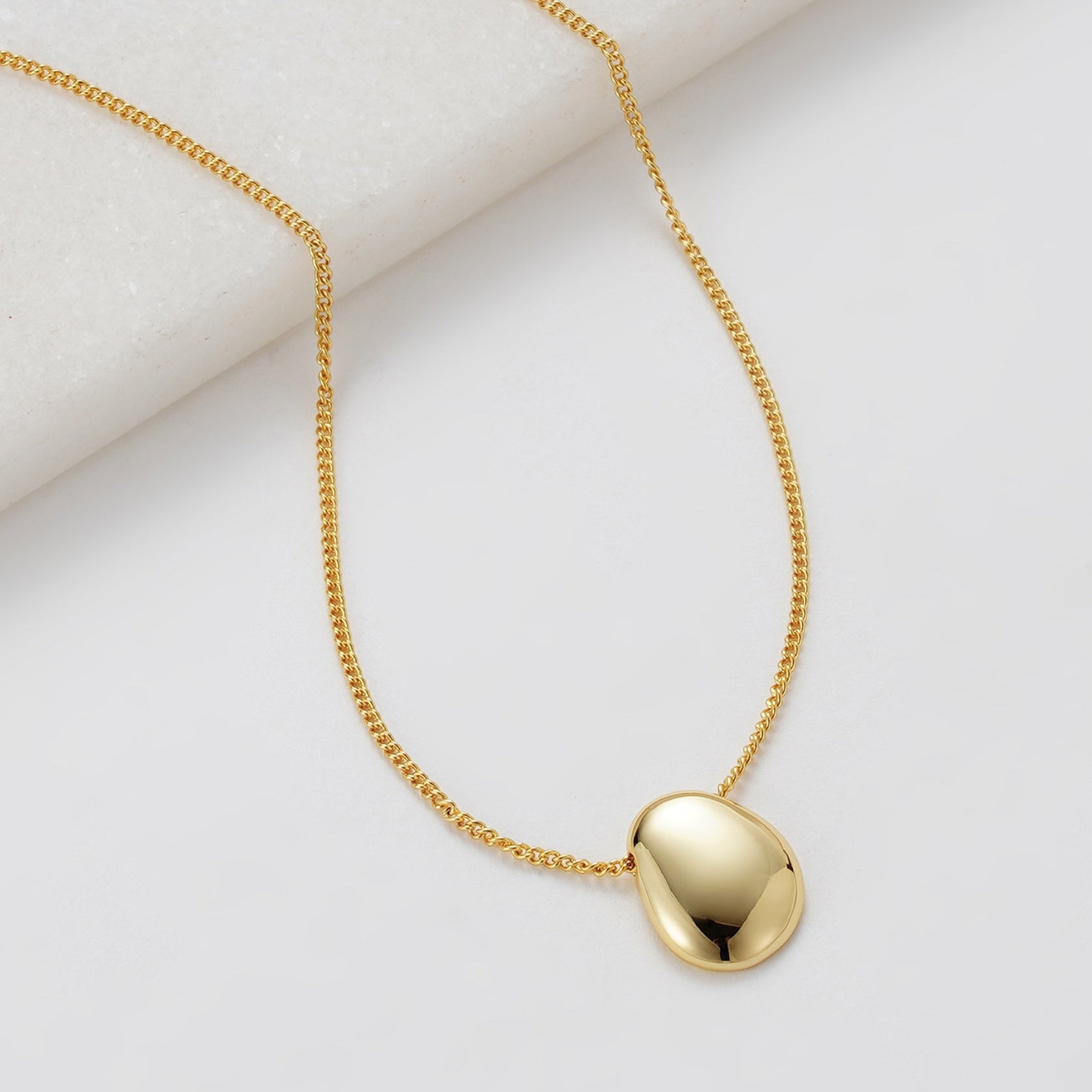 Clare Necklace | Gold