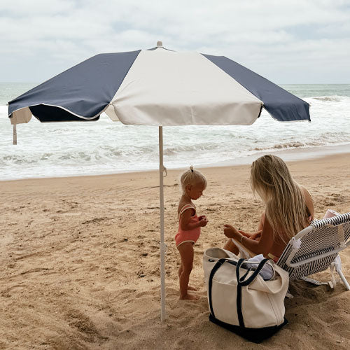 Compact Beach Umbrella Marine