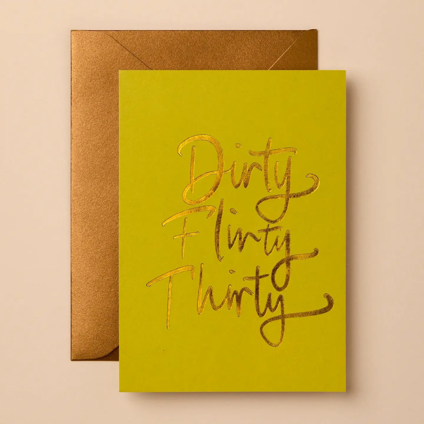 'Dirty Flirty Thirty' Card
