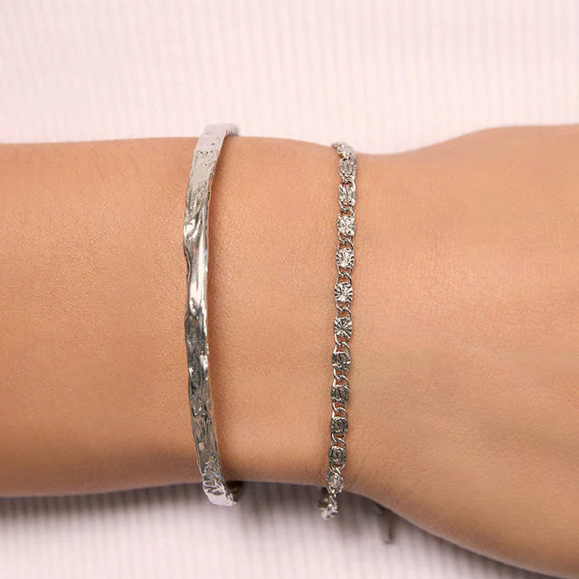 Dragon Chain Bracelet | Silver