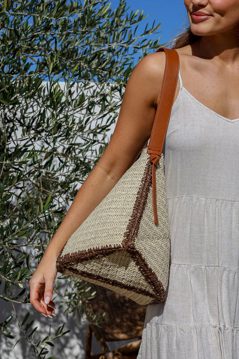Dune Bag | Natural + Chocolate