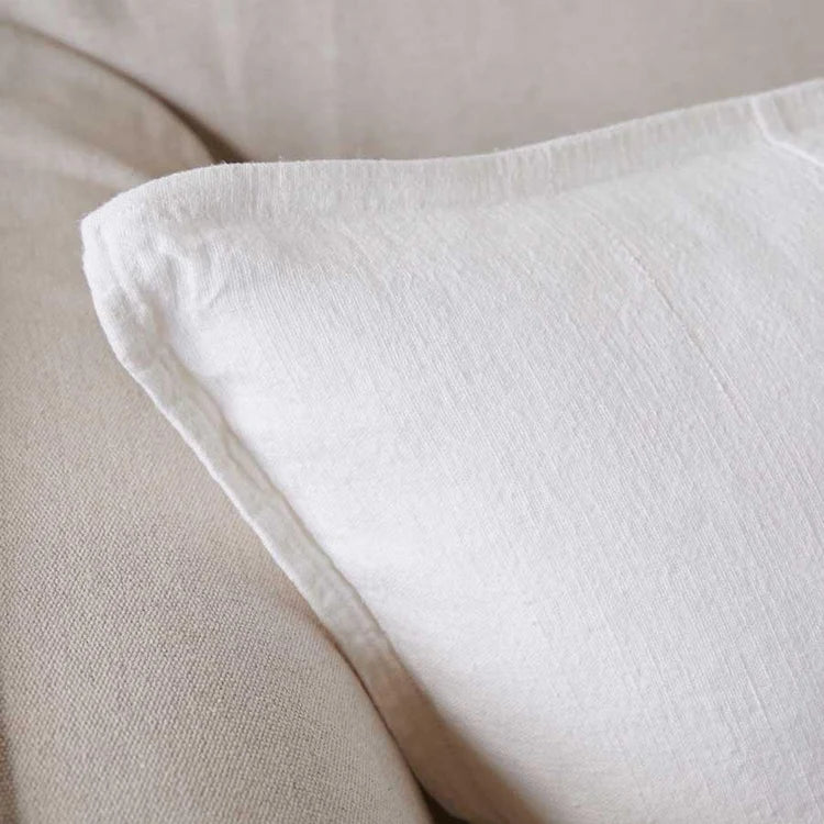 Luca Off White Linen Cushion