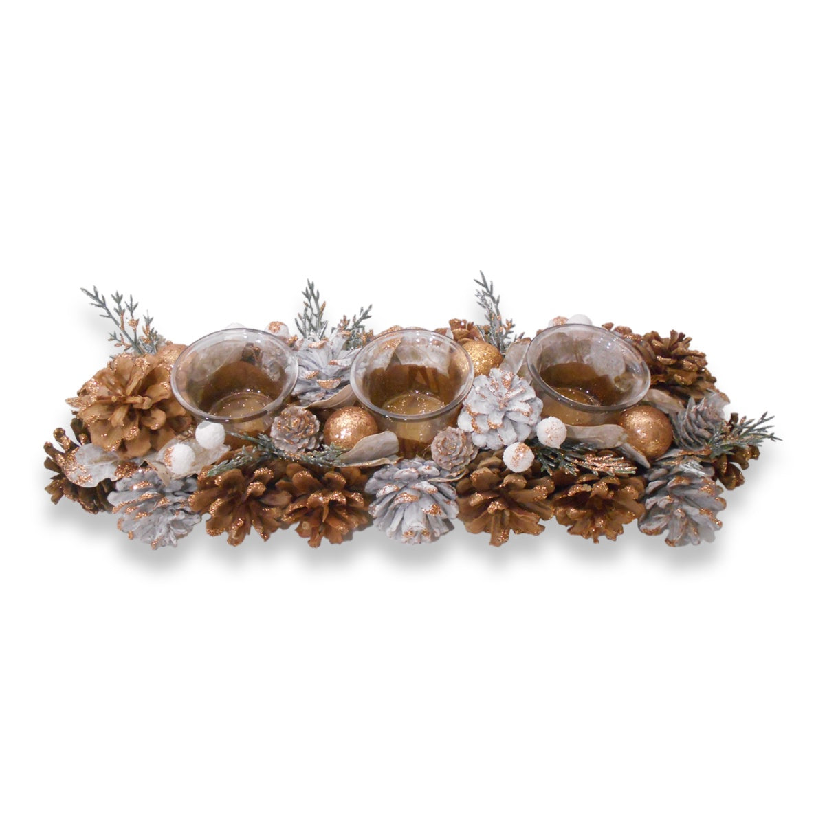 Metallic Woodland Centrepiece