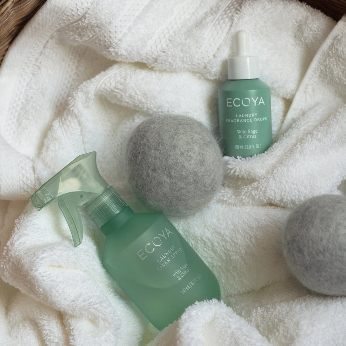 NEW Wild Sage &amp; Citrus Laundry Dryer Ball Set