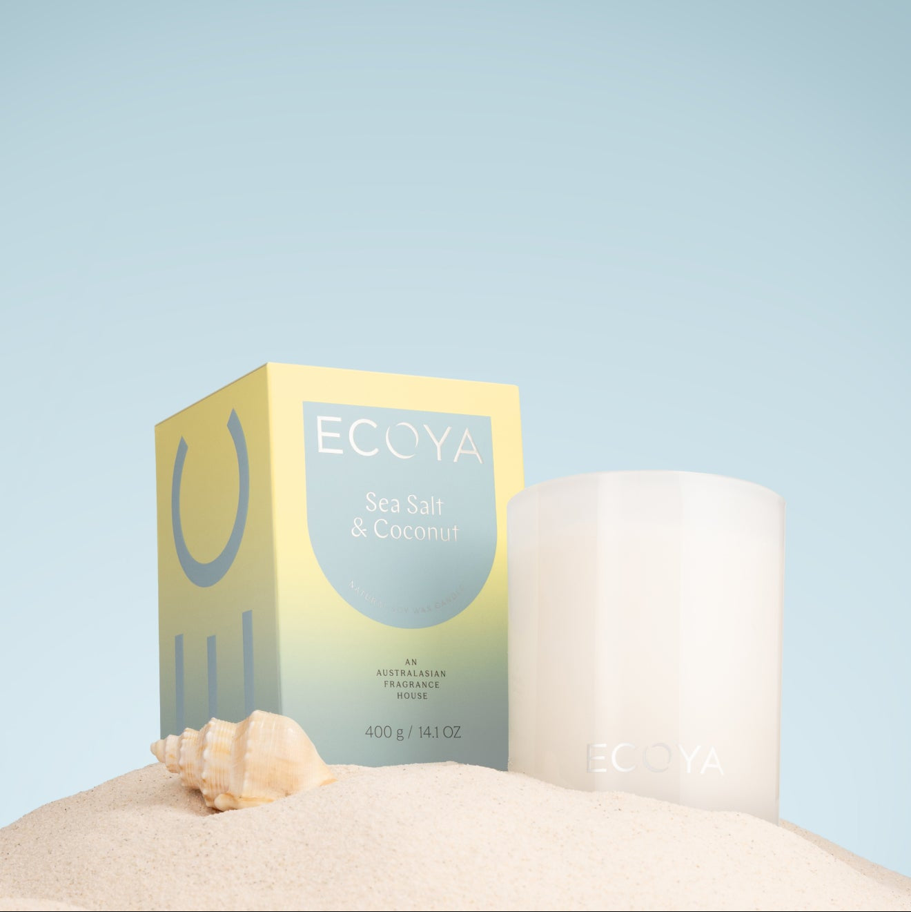 Sea Salt &amp; Coconut Madison Candle 400g
