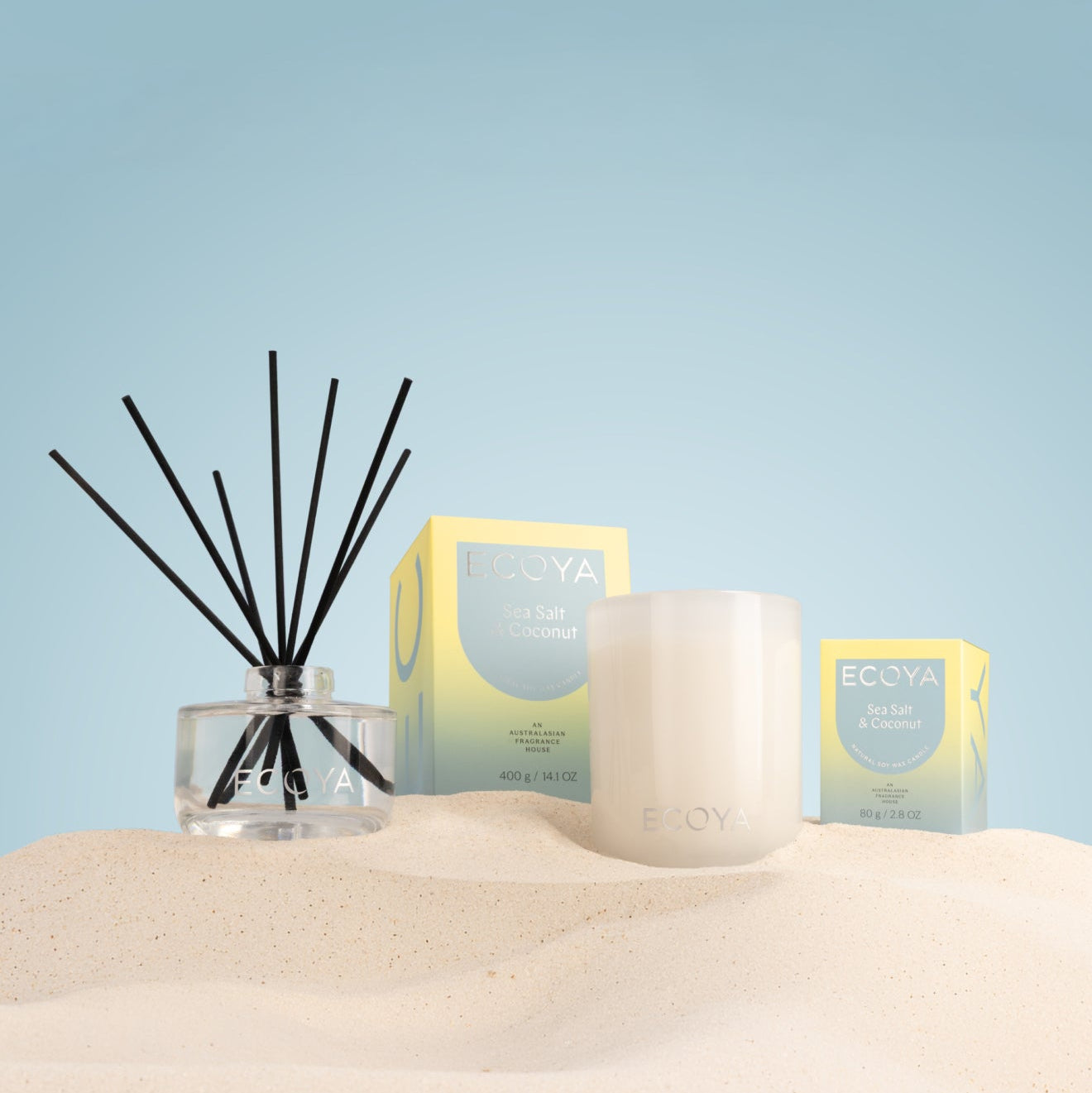 Sea Salt &amp; Coconut Madison Candle 400g