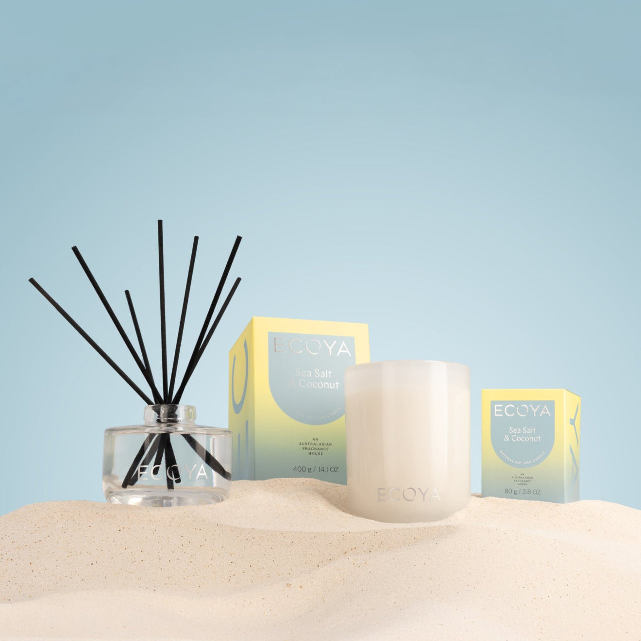 Sea Salt &amp; Coconut Mini Reed Diffuser 50ml
