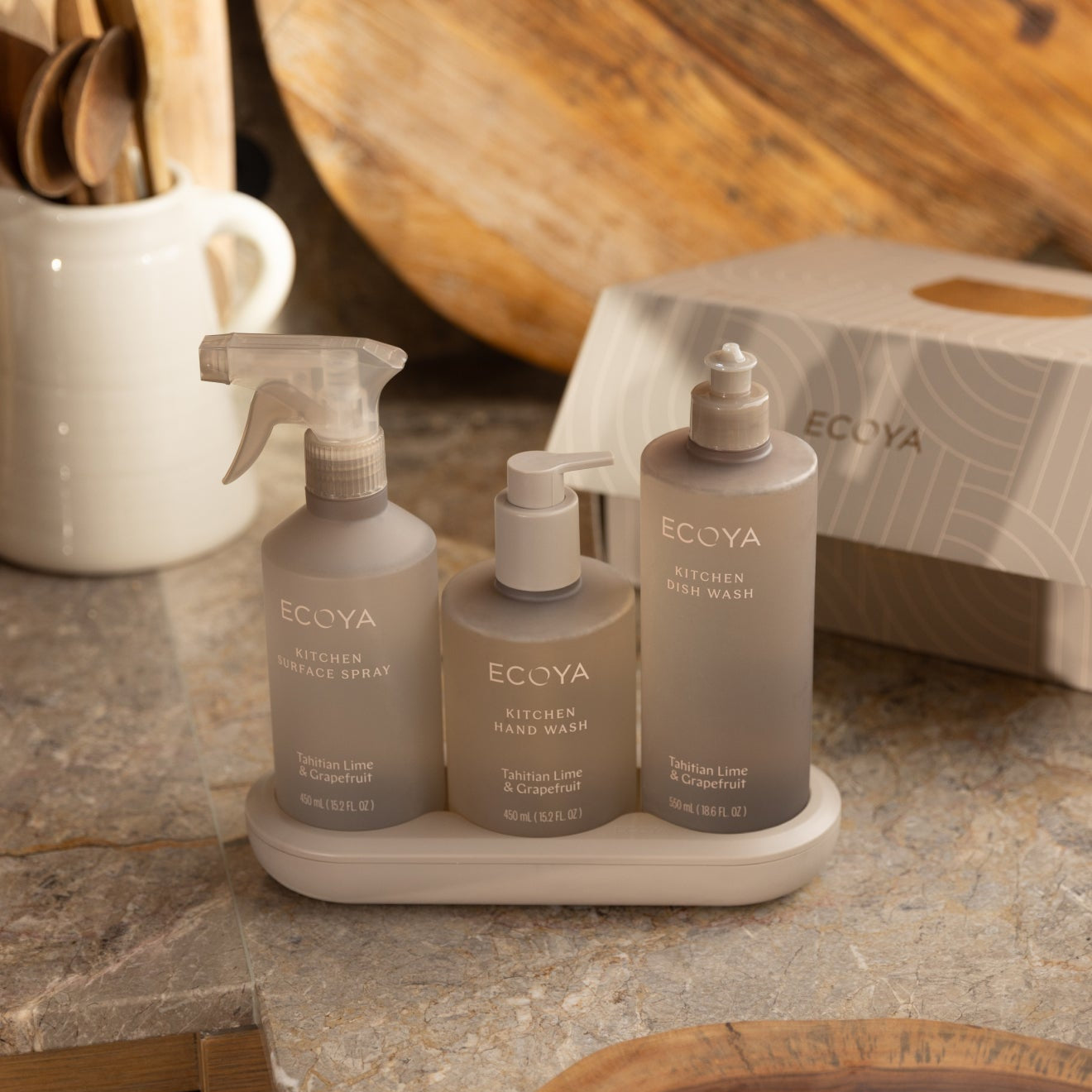 Tahitian Lime &amp; Grapefruit Kitchen Set