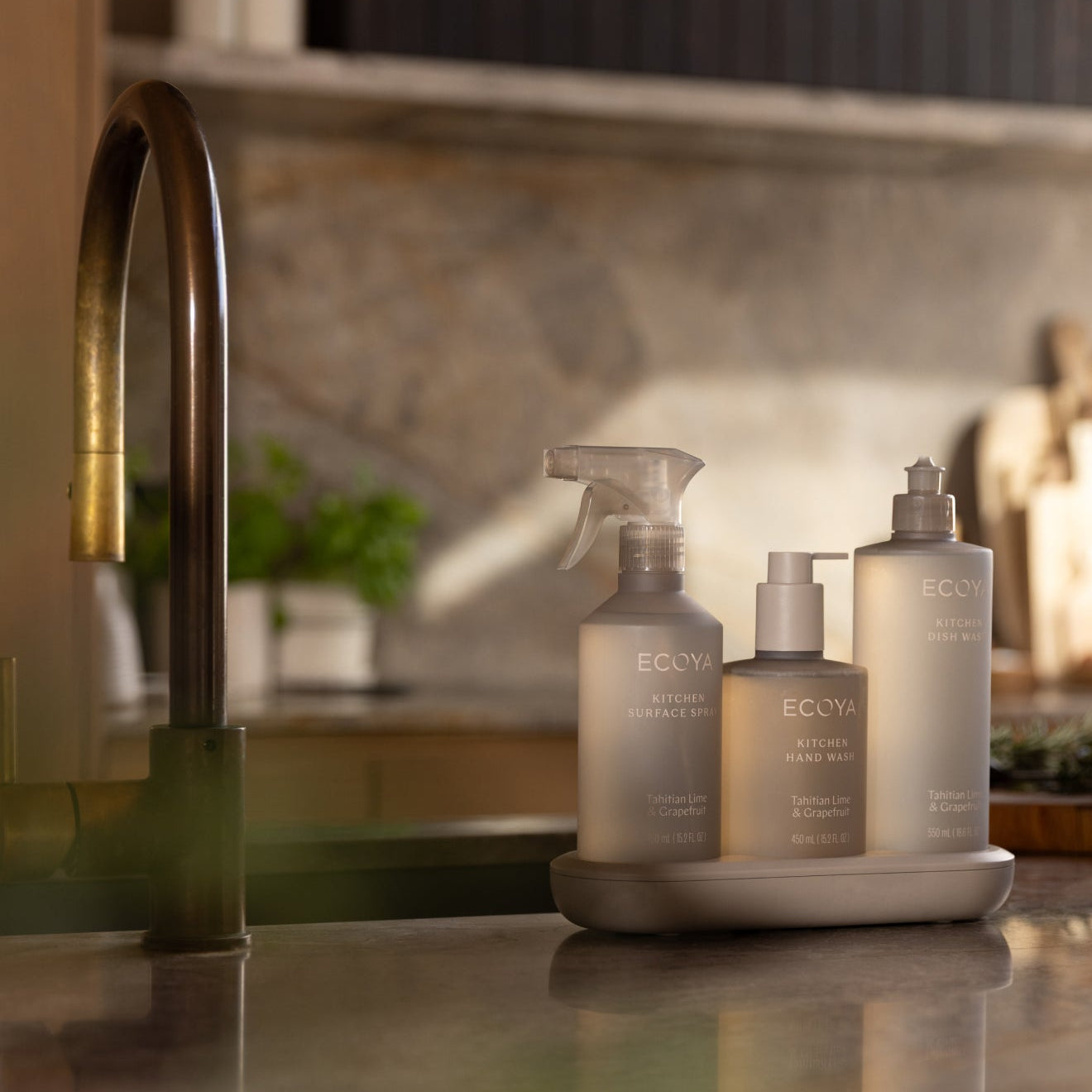 Tahitian Lime &amp; Grapefruit Kitchen Set