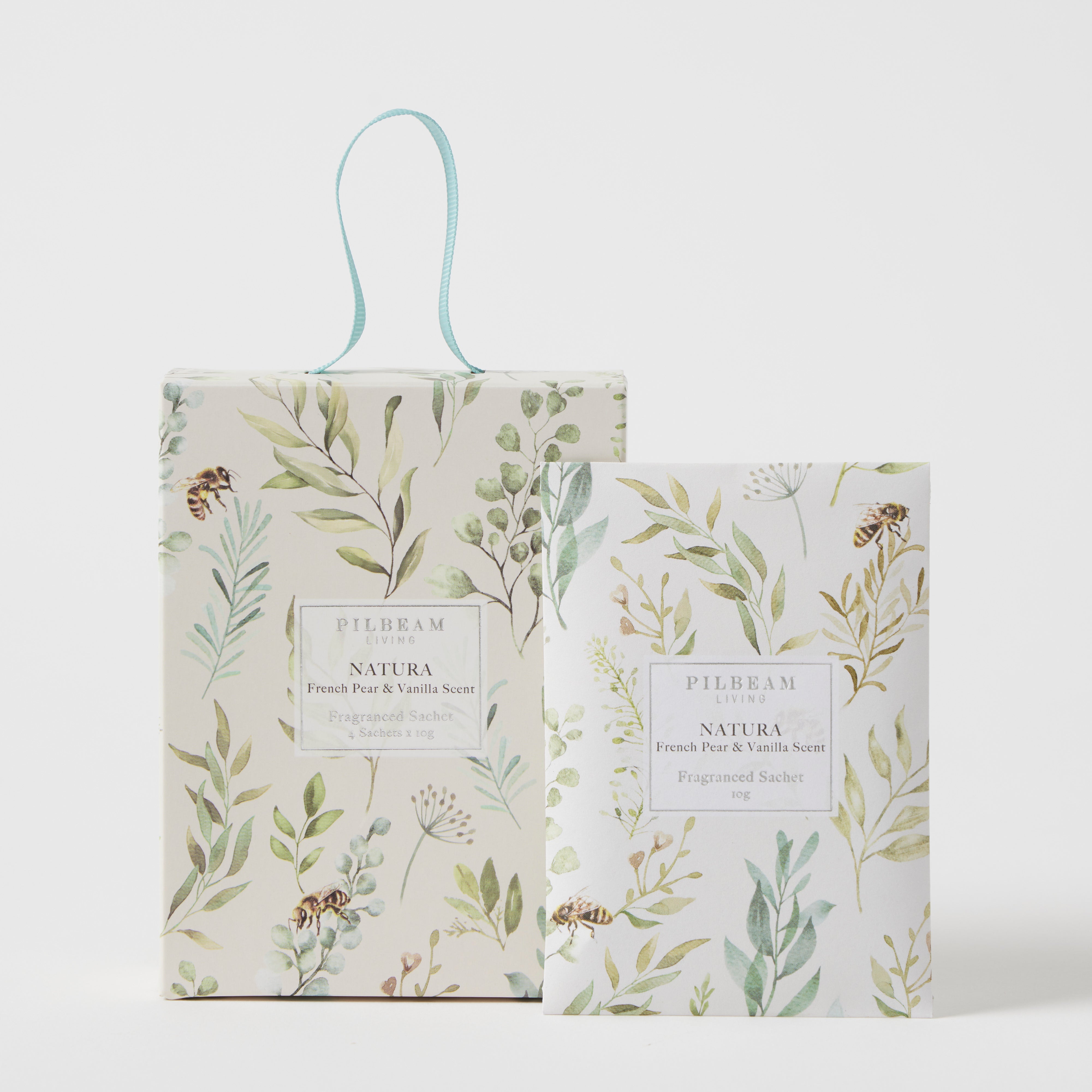 Natural Mini Sachets S/4 | French Pear &amp; Vanilla