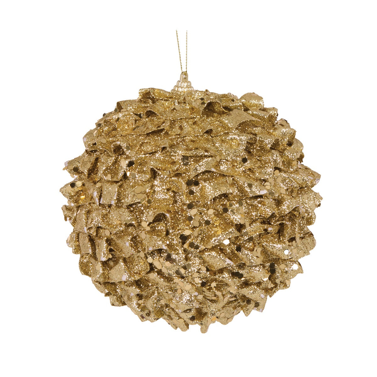 Gold Ruffles Bauble XL