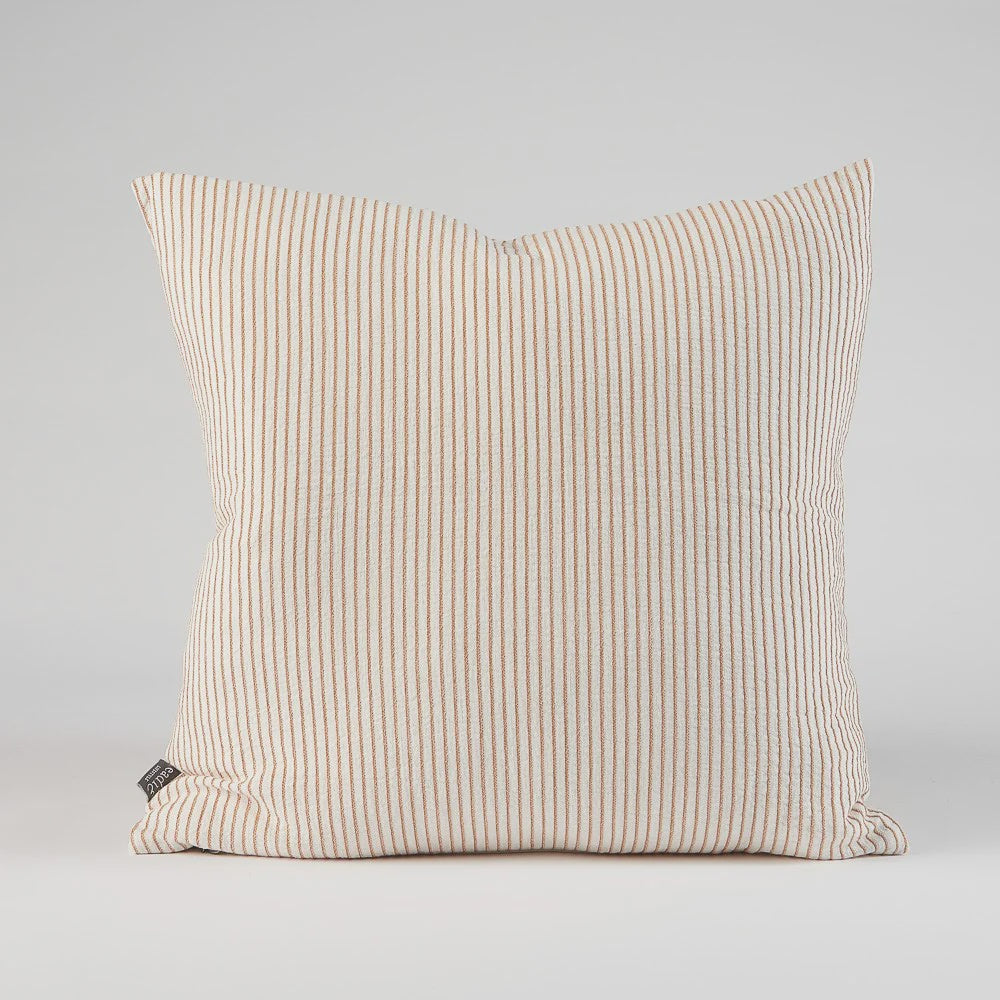 Marina Cushion | Nutmeg Stripe