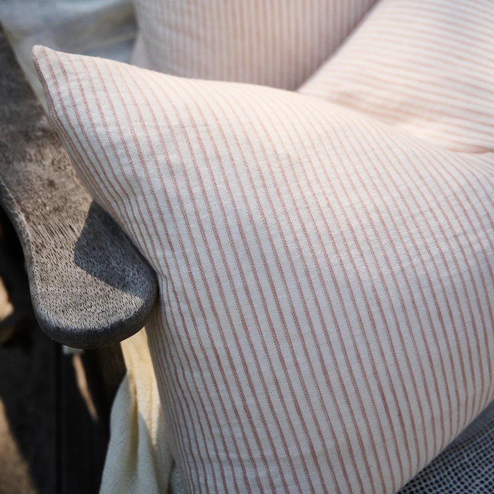 Marina Cushion | Nutmeg Stripe