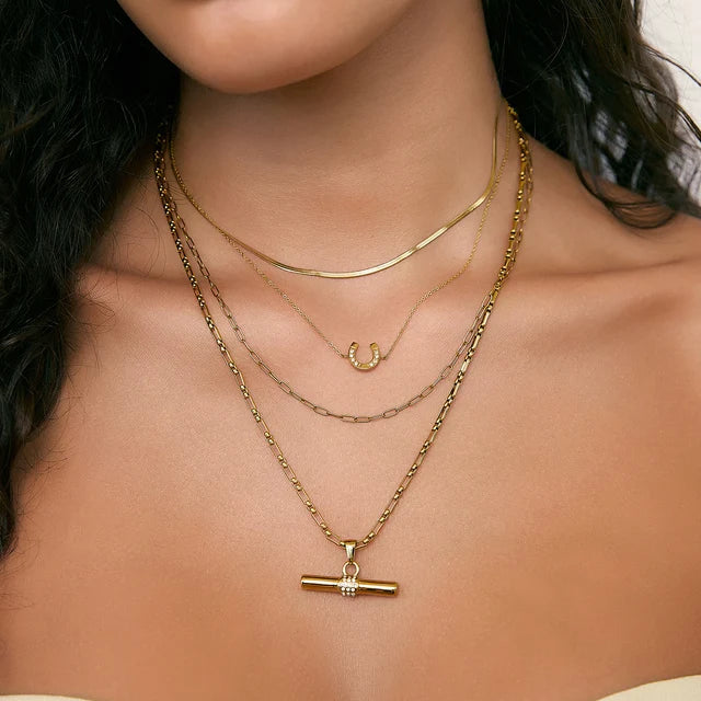 Emery  Necklace | Gold