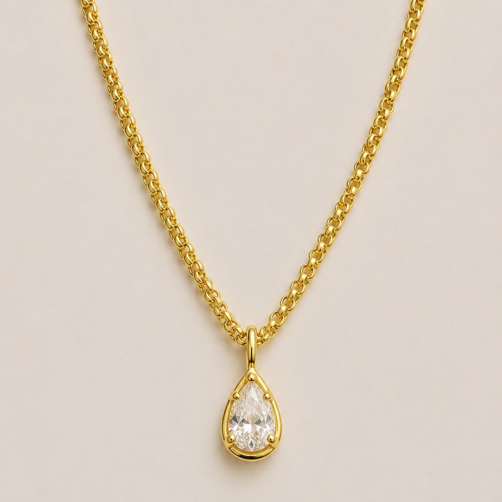 Esther Necklace | Gold