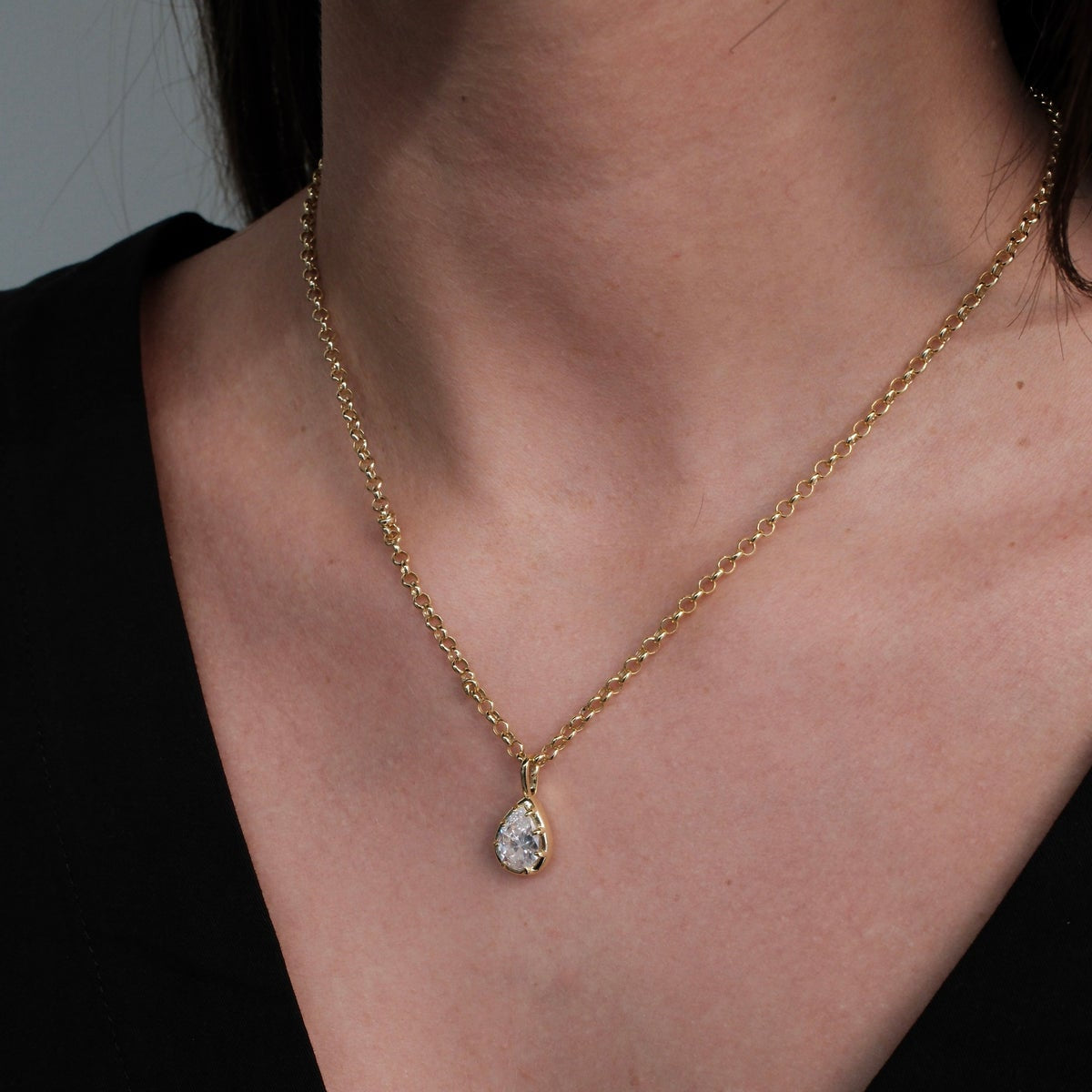 Esther Necklace | Gold