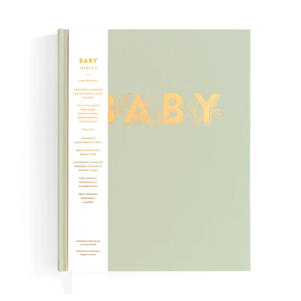 Baby Book | Pistachio