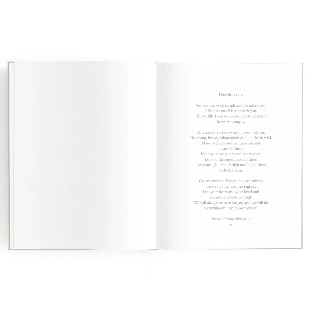 Baby Book | Pistachio