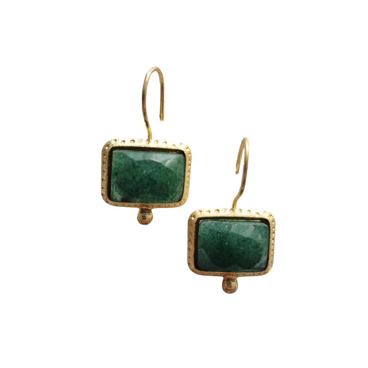 Chalcedony Gemstone Earrings
