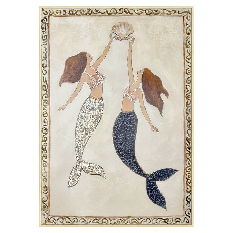 Pomona Natural Frame Oil Painting