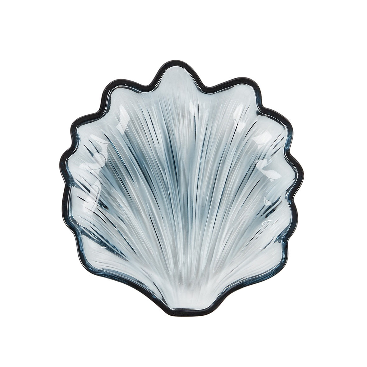 Fan Shell Blue Plate