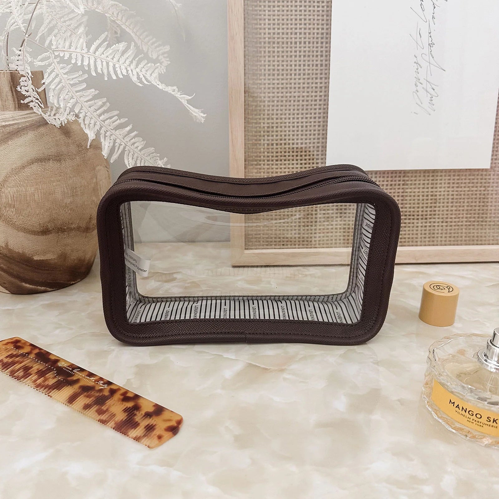 Fergie Cosmetic Bag | Chocolate