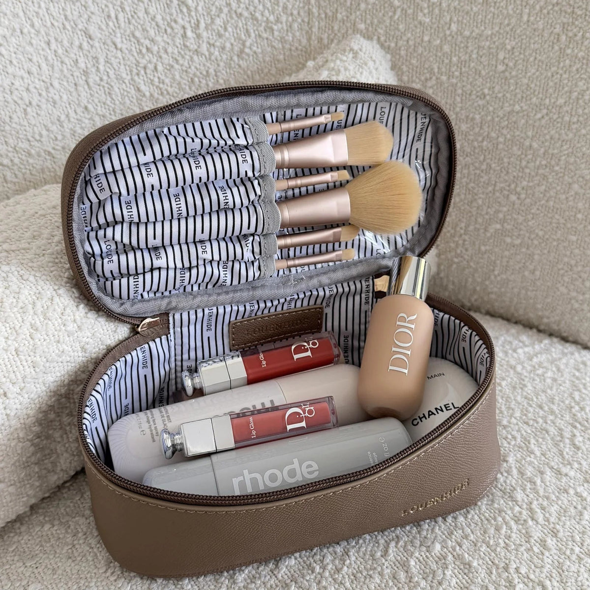 Fifi Cosmetic Case | Coffee