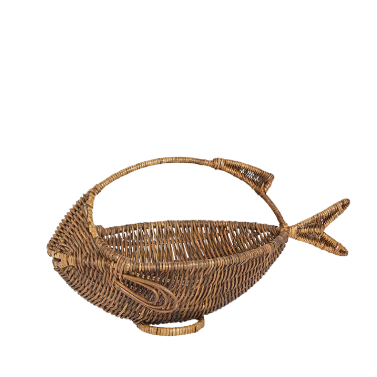 Fish Rattan Basket