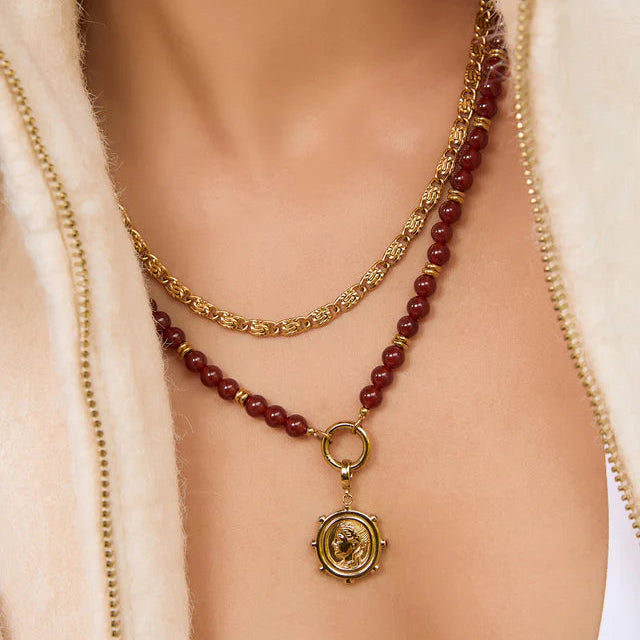 Fox Necklace | Gold