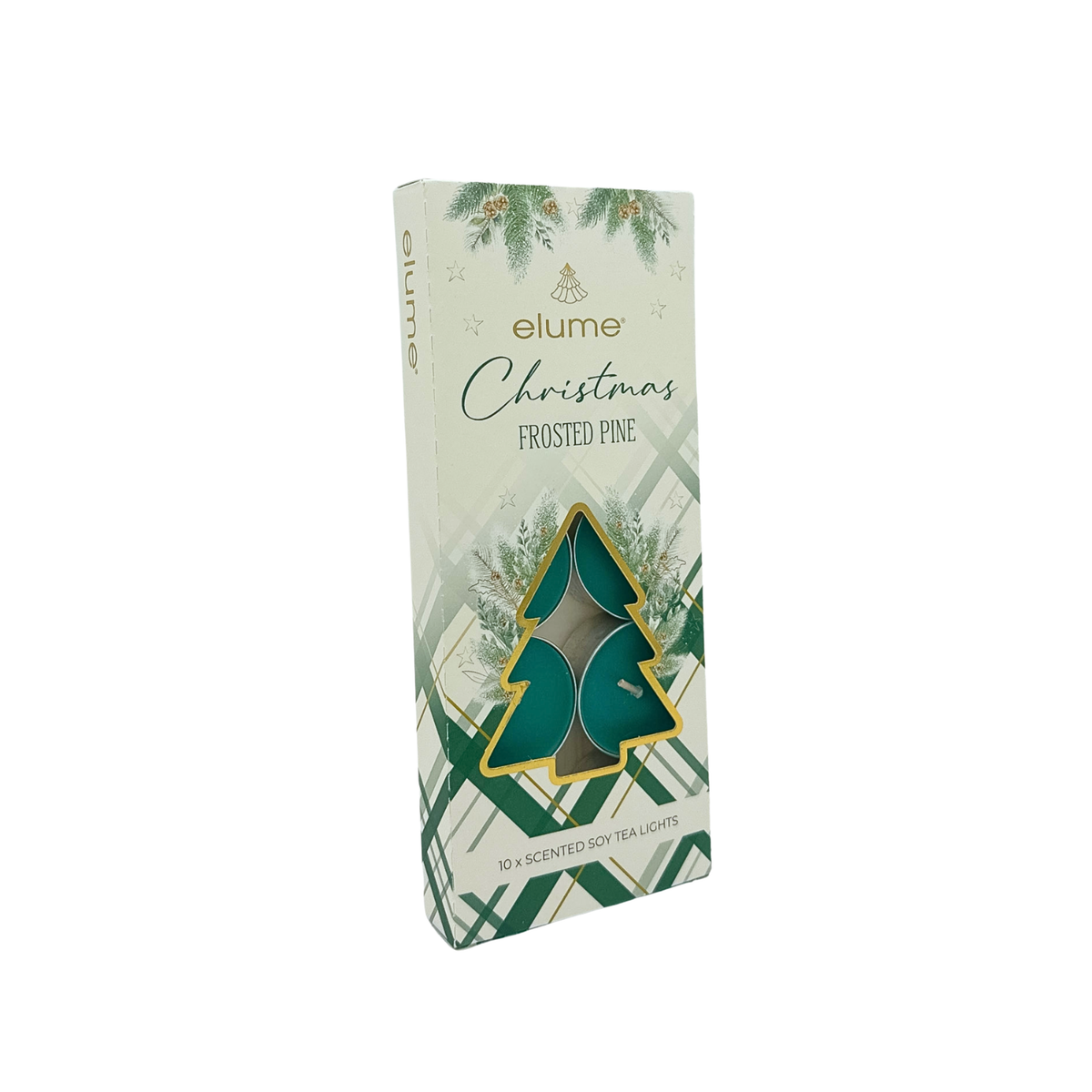 Frosted Pine Christmas Tealights