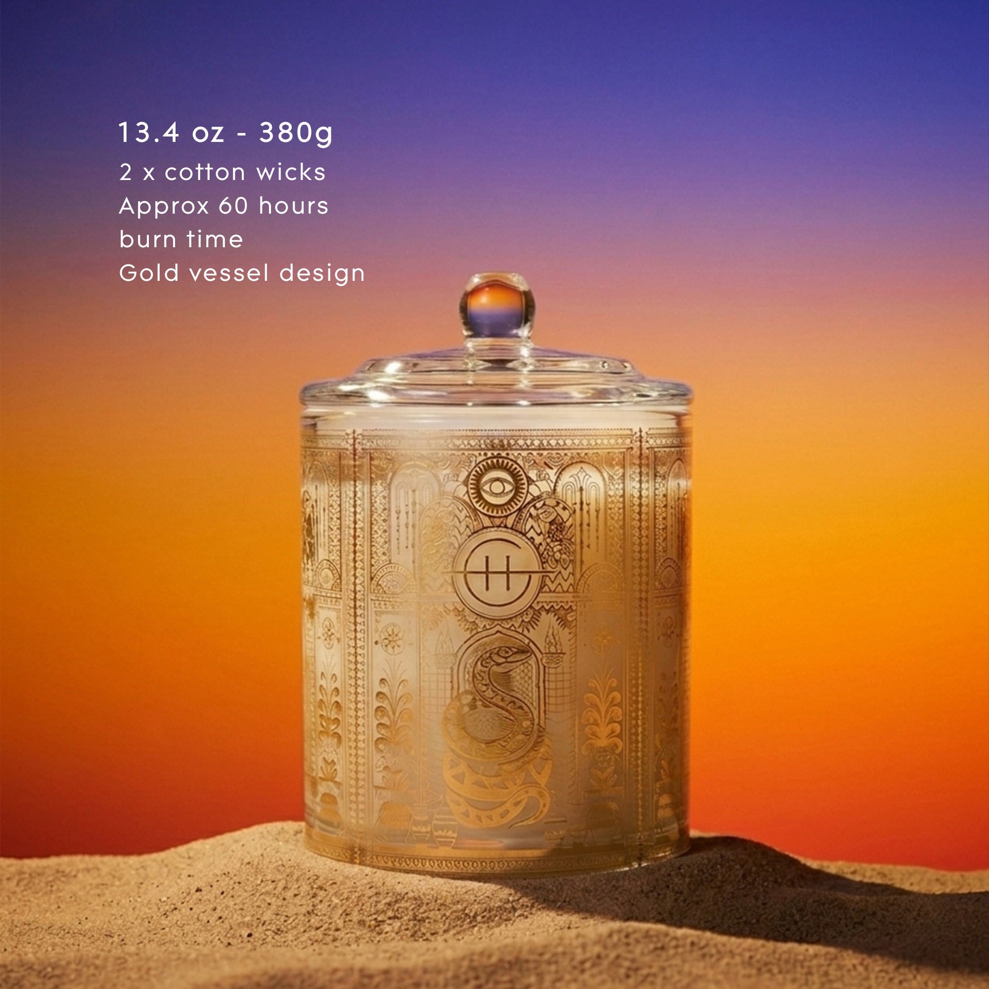Dusk at the Kasbah 380g Candle