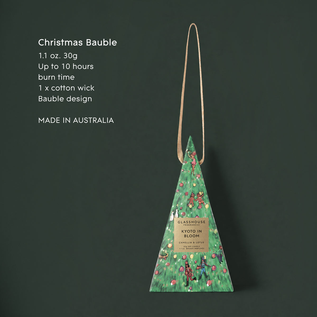 Kyoto in Bloom 30g Soy Candle Bauble