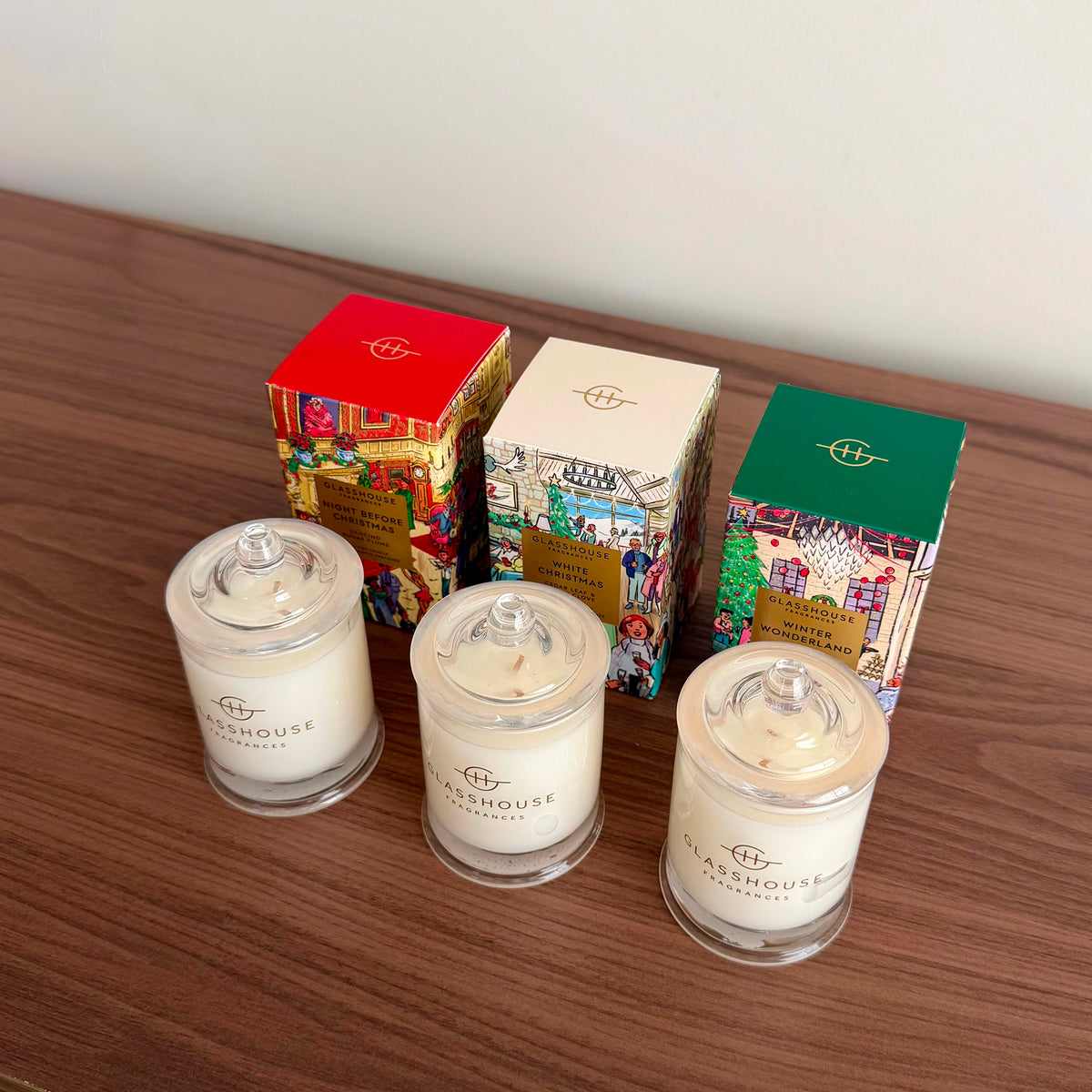 Christmas Trio 3 x 60g Soy Candles