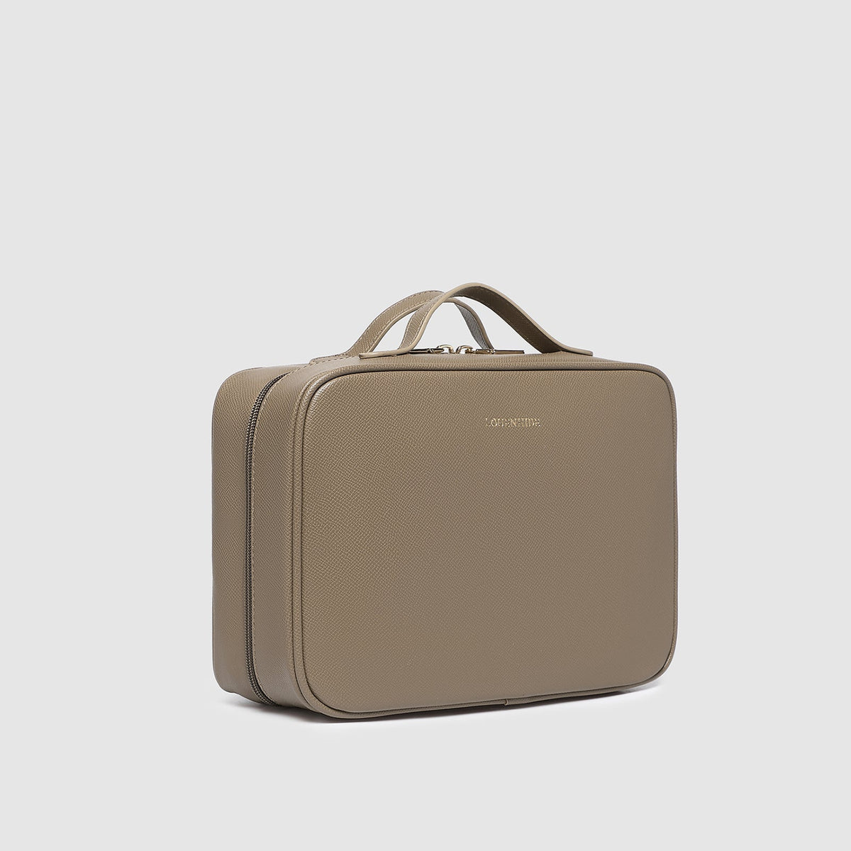Georgie Cosmetic Case | Coffee
