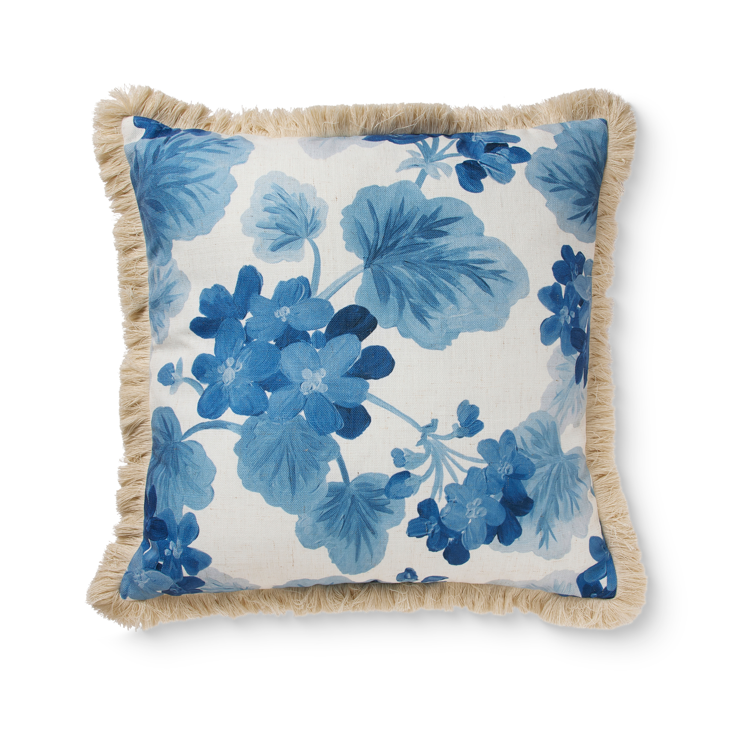 Geranium Blue Cushion