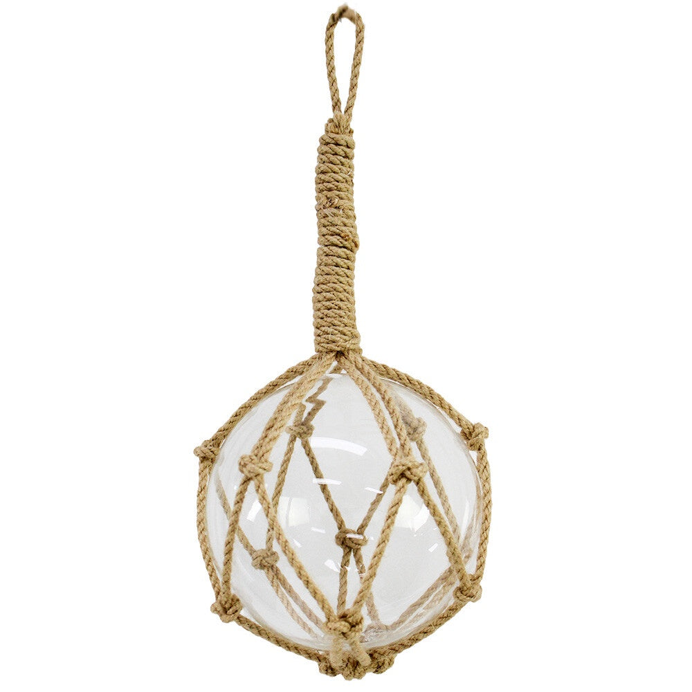 Glass Clear Rope Ball | Large