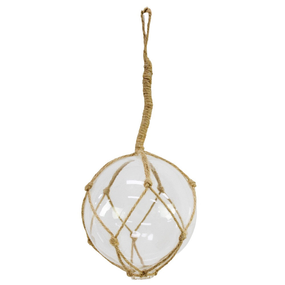 Glass Rope Ball Clear Medium