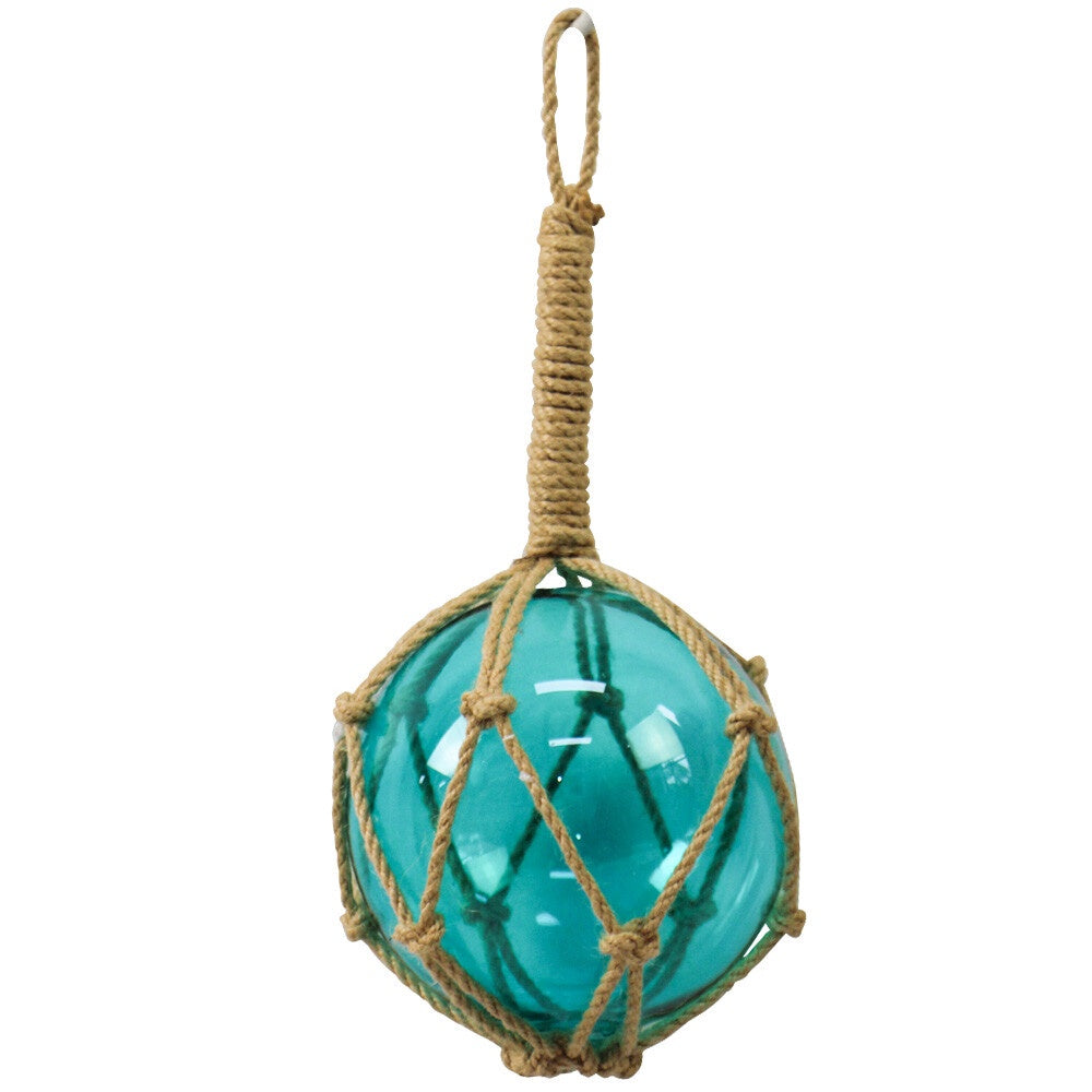 Glass Rope Ball Azure Medium