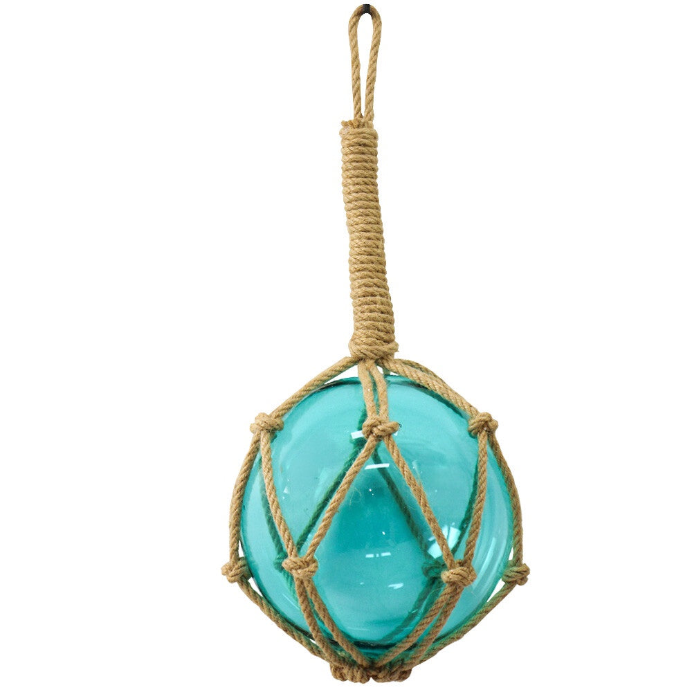 Glass Rope Ball  Azure Large