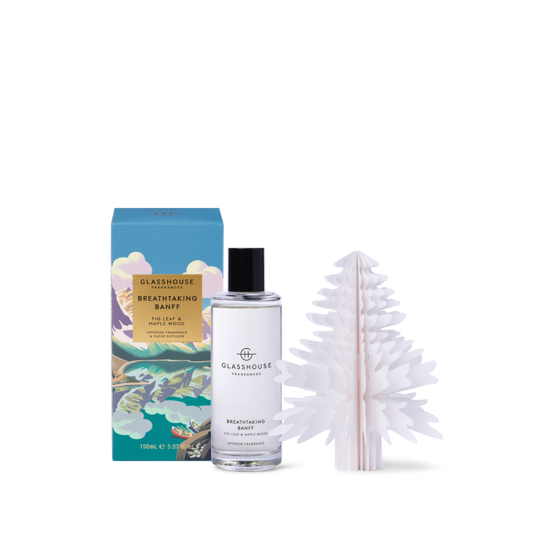 Breathtaking Banff 150ml Fragrance and Paper Diffuser